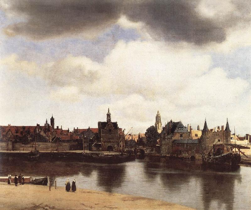 Jan Vermeer View of Delft China oil painting art
